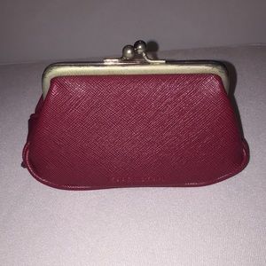 🌹 Isaac Mizrahi red coin wallet 🌹